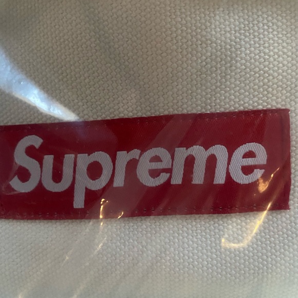NEW! SUPREME CANVAS BACKPACK🔥-White - Picture 13 of 16